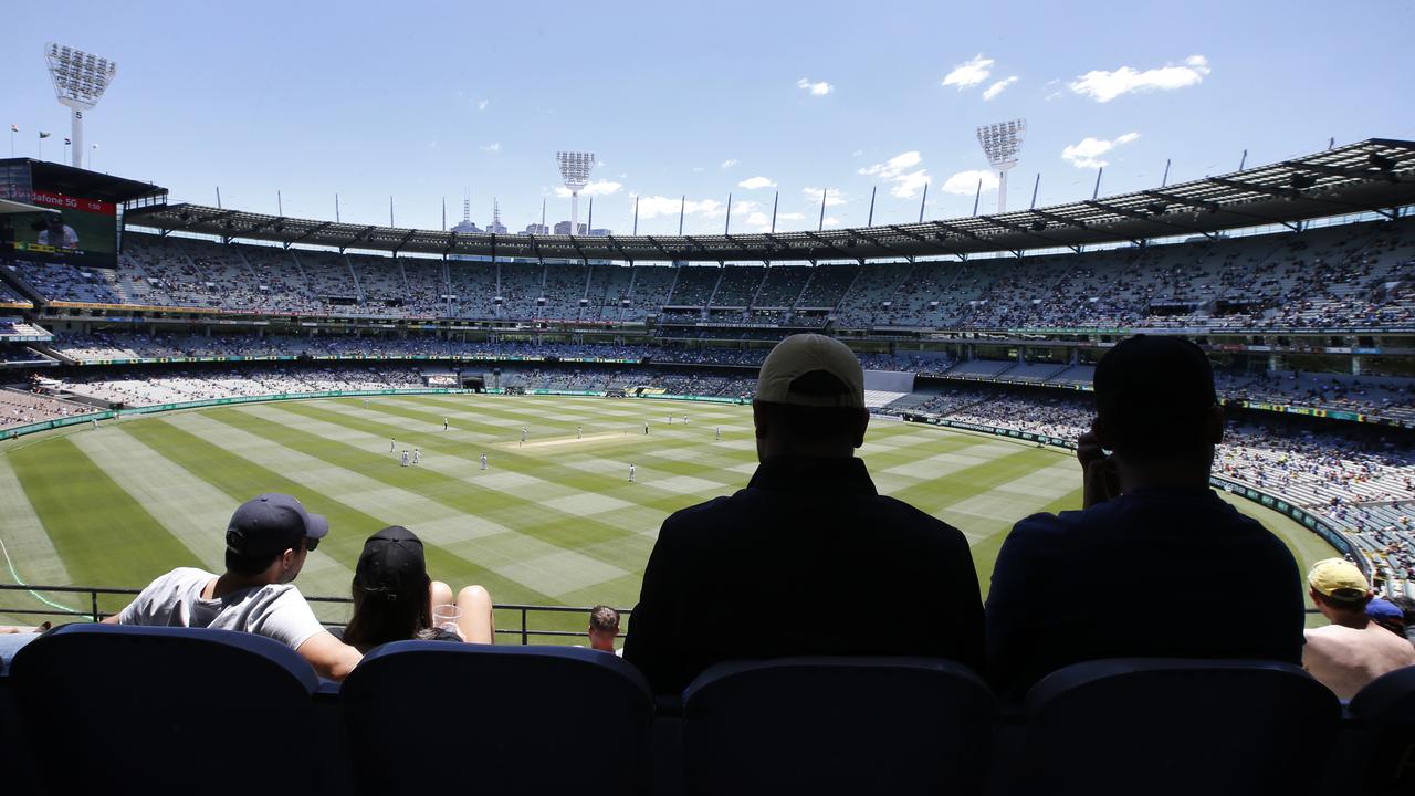The 2020 Boxing Day Test at the MCG. Picture: David Caird