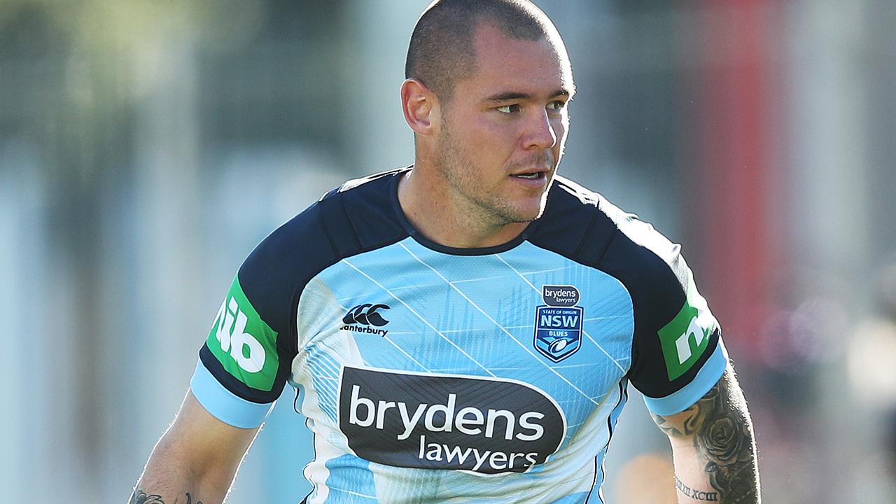 David Klemmer trains with the NSW side.
