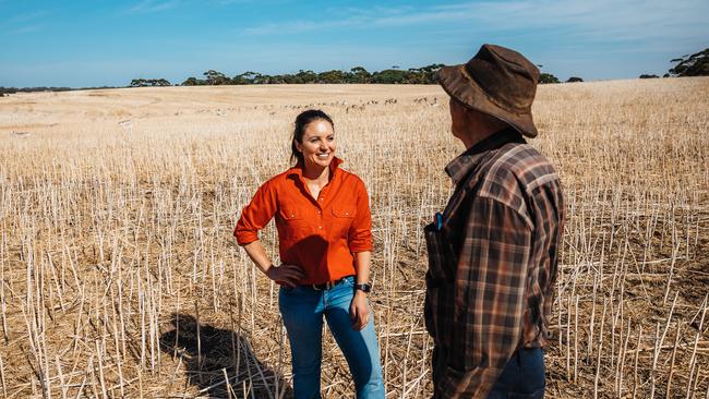 Top tier: In 2018 Alex won a rural women’s award for her work in farm safety.