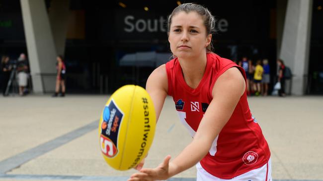 North Adelaide co-captain Nadia Von Bertouch. Picture: AAP/Mark Brake