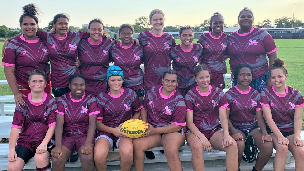 North Rockhampton State High School girls rugby league teams going ...