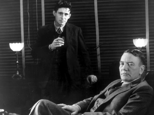 Gabriel Byrne and Albert Finney in <i>Miller's Crossing</i>.