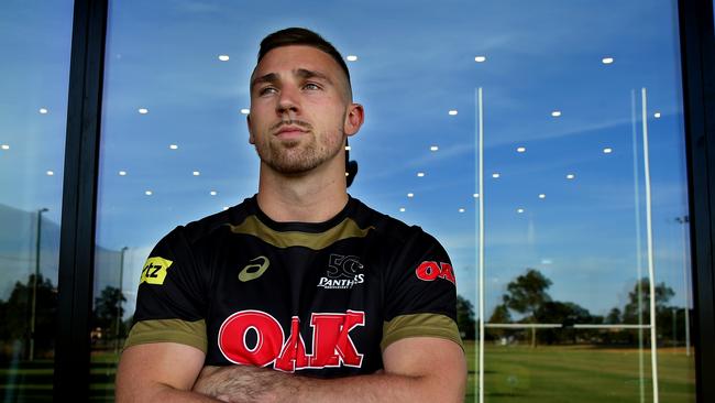 A footy fixer was used to pay rugby league star Bryce Cartwright’s former girlfriend $50,000 to abort his baby. Picture: Gregg Porteous