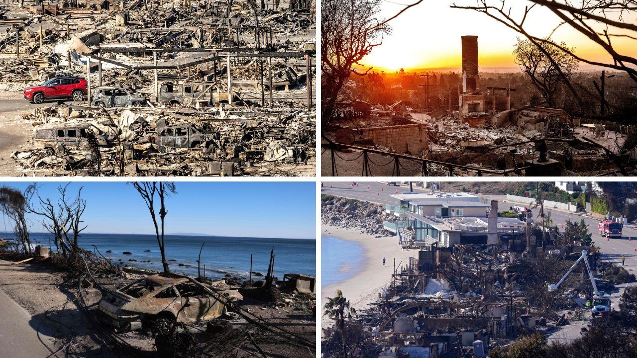 ‘Worst natural disaster in US history’: LA fire threat remains ‘very high’