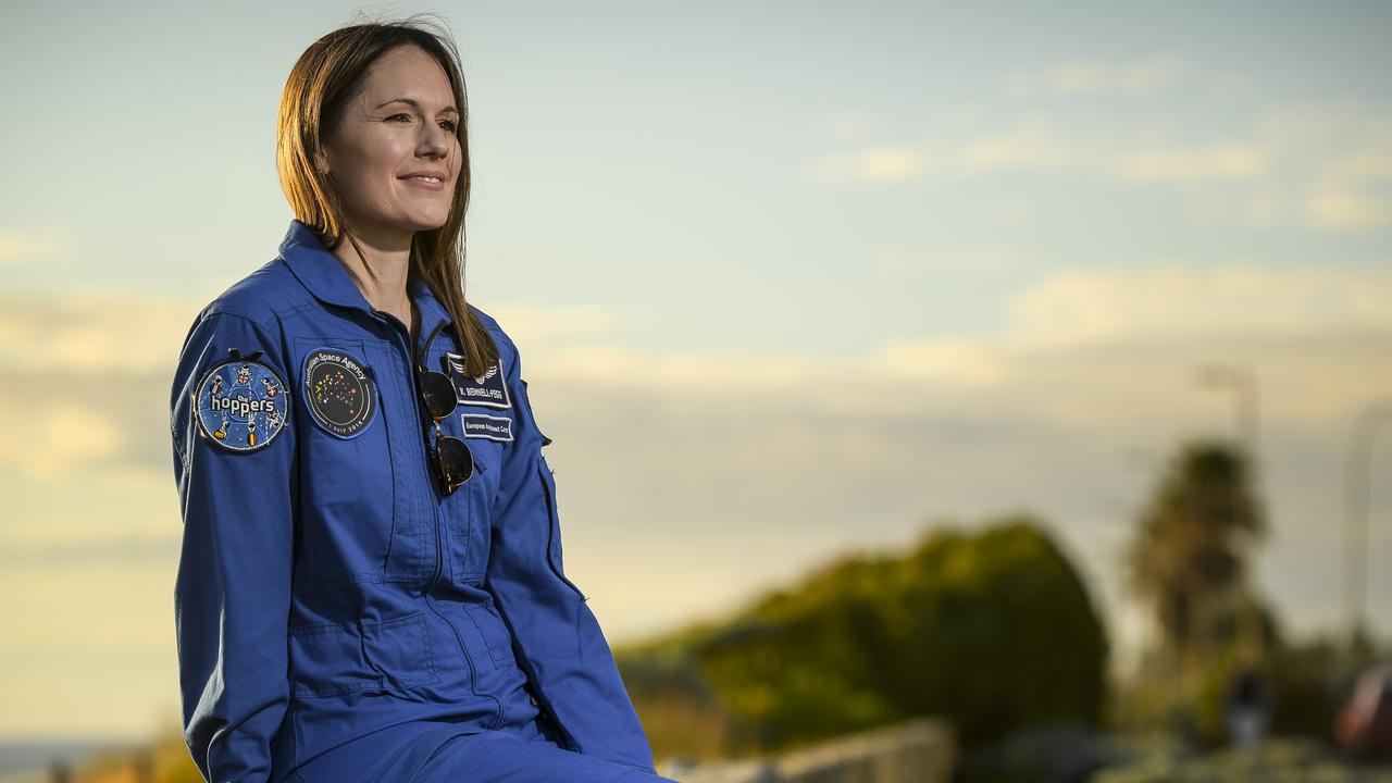 Katherine Bennell-Pegg was the first Australian to train as an astronaut under her own flag. Has done a year of training and is now back home. Picture: RoyVphotography