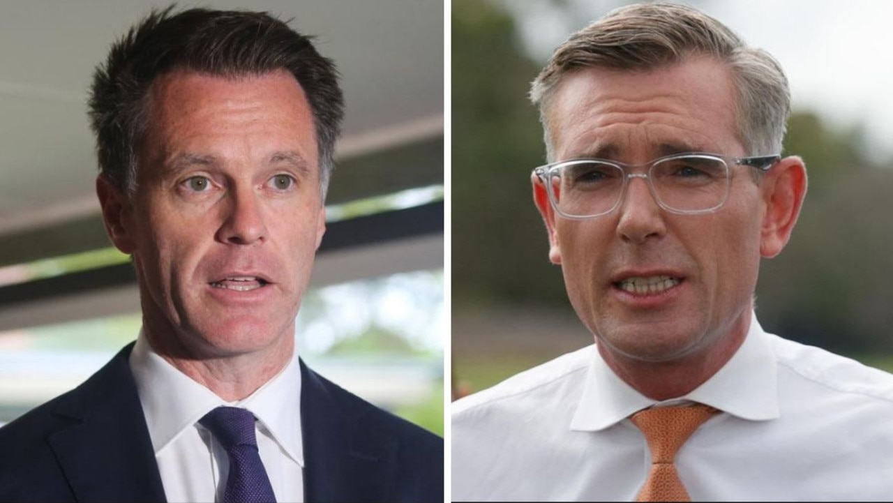 Chris Minns and Dominic Perrottet are going head-to-head, with Labor tipped to win.