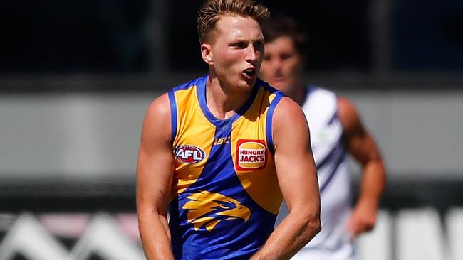 Ex-Lion Alex Withdern in his new West Coast colours. Picture: Getty