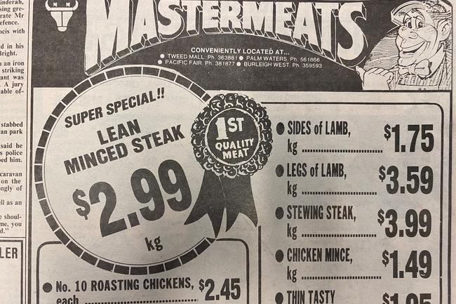 Cheap meats. Gold Coast Bulletin, July 1985