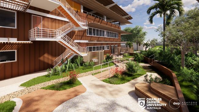 Concept image of CDU's new Centre for Better Health Futures. Picture: Charles Darwin University