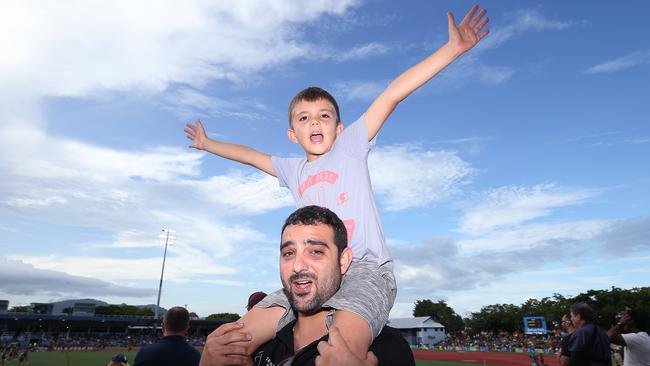 Junior cricket at Griffiths Park