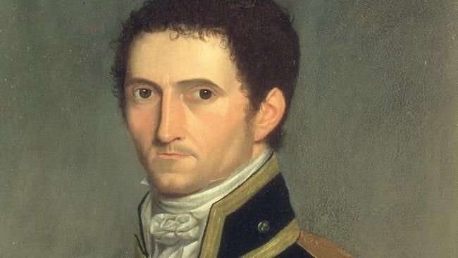 Portrait of explorer Matthew Flinders, 1806-1807, by artist Toussaint Antoine De Chazal from Art Gallery of South Australia.