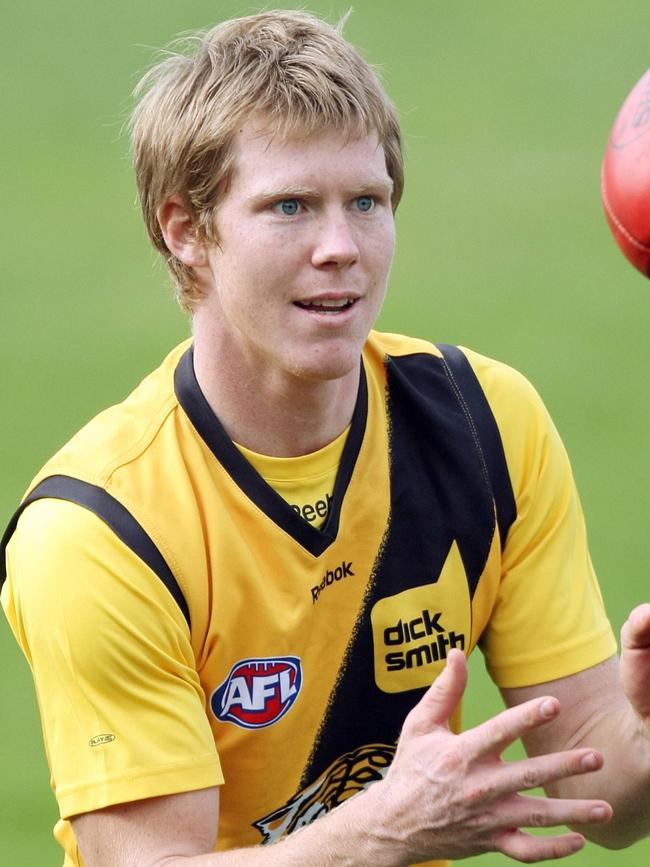 Jack Riewoldt and Alex Rance clashed during their early years together at Richmond.