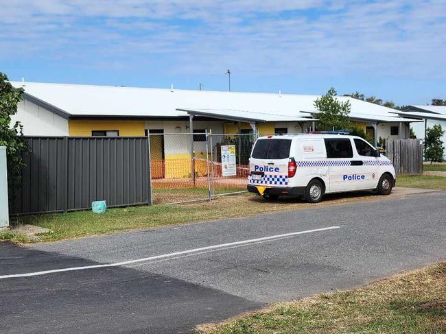 The alleged Kawana home crime scene. PHOTO: Aden Stokes