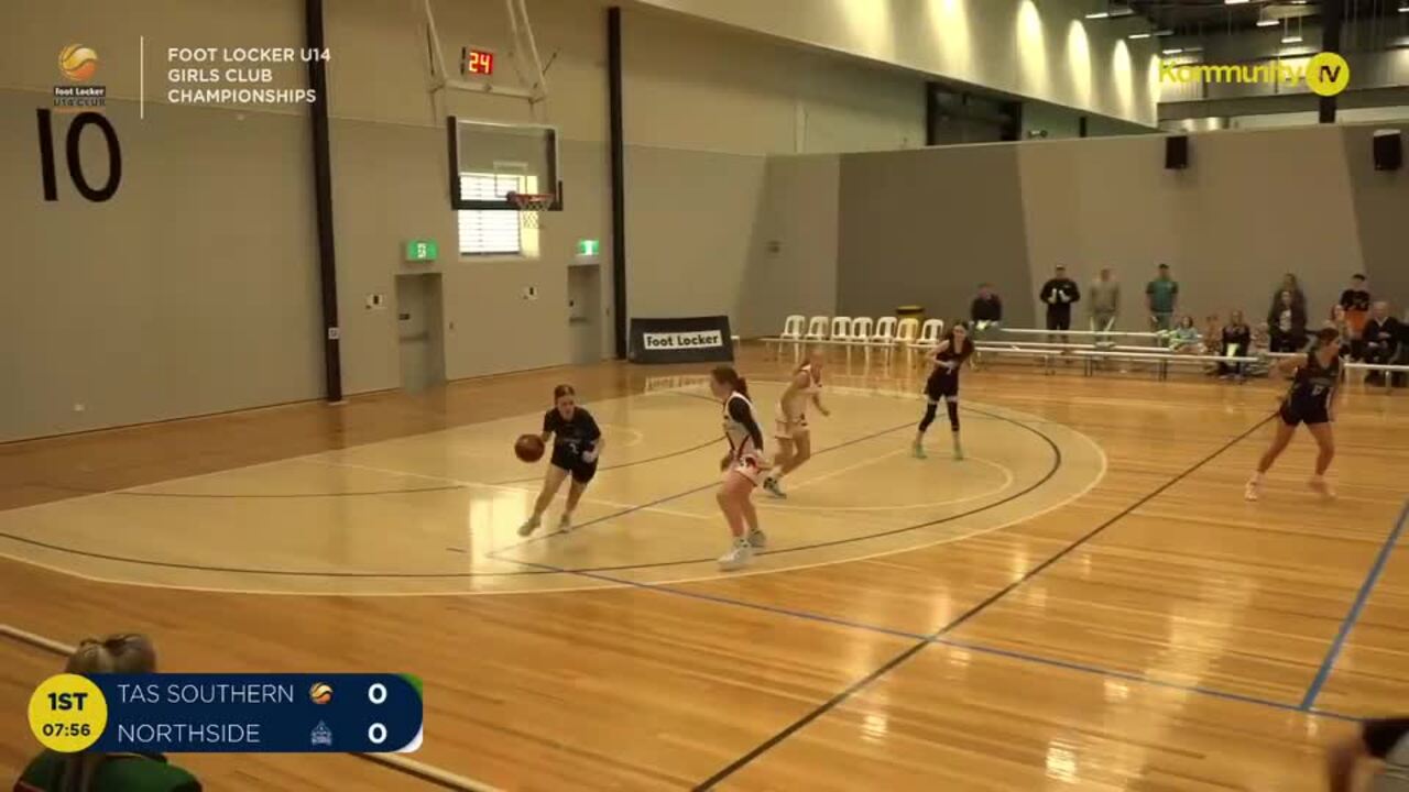 Replay: Tasmania Southern Kangaroos v Northside Wizards (Girls Shield 12/13th Play-Off) - 2024 Basketball Australia U14 Club Championships Day 6