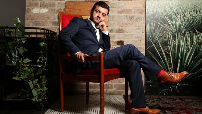 Sam Dastyari’s relationship with Mr Huang ended his political career. Picture: Jonathan Ng