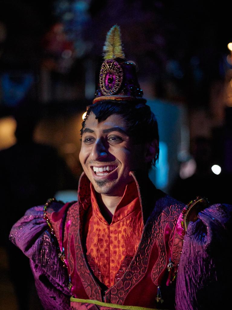 Behind the scenes at Disney's Aladdin at the Festival Centre in Adelaide, Wednesday, April 24, 2019. Picture: MATT LOXTON