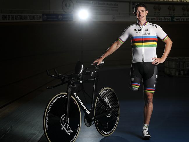 CYCLING - Track Down Under promotion. Para-cyclist Darren Hicks. Picture SARAH REED