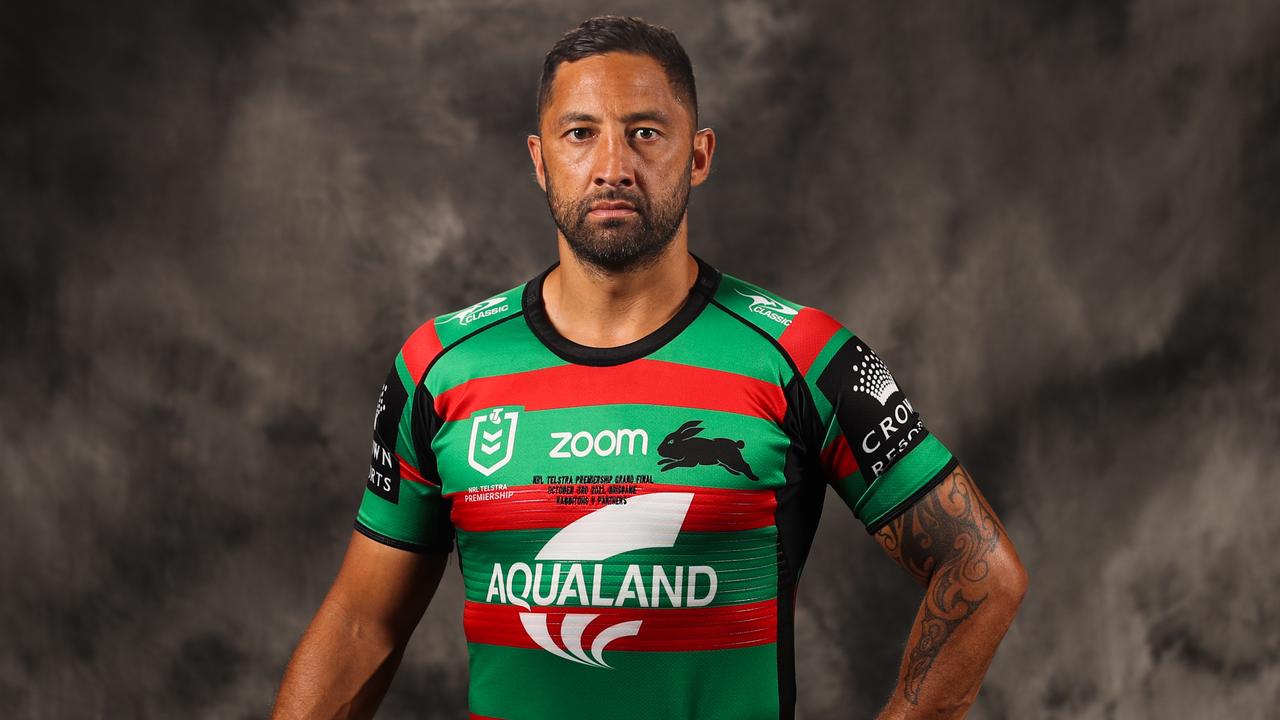 Benji Marshall could be making his final NRL appearance when he lines up for South Sydney in the grand final on Sunday. Picture: Zak Simmonds