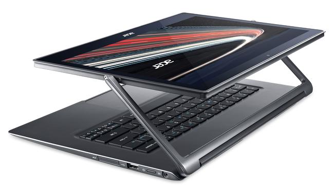 Portable workhorse ... A new breed of portable PCs, like the Acer Aspire R 13, gives you a tablet and a notebook computer in one.