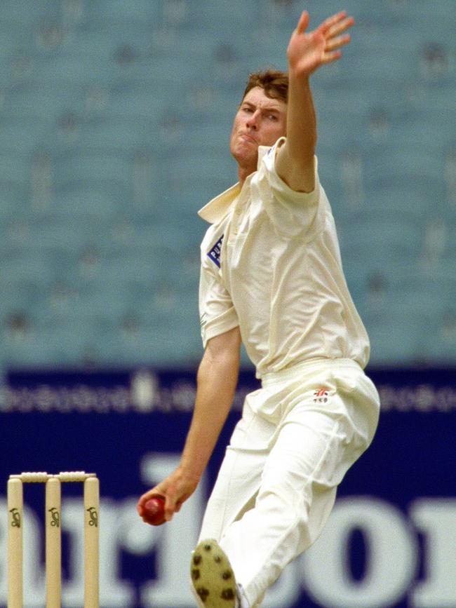 Ben Oliver during his playing days. Picture: Hamish Blair