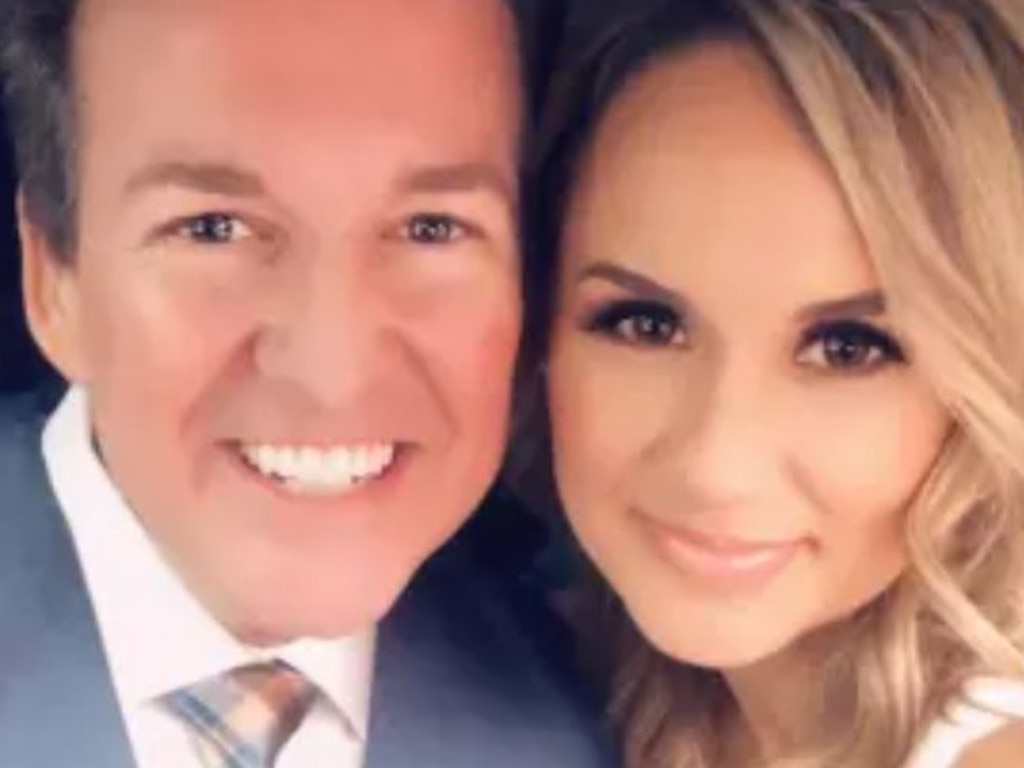 Mr Christensen revealed for the first time he was married in the post.