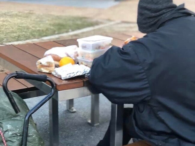 A gold Coast charity for the homeless said a group was moved at 4:30am in the rain. They have asked for more compassion.