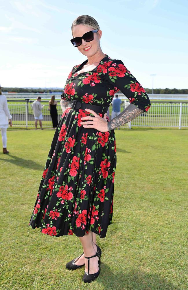 Bec Wilson at Coast to Coast Raceday, Corbould Park. Picture: Patrick Woods.