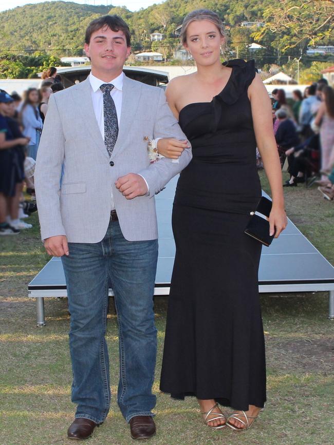 Abigail and Cameron at the St Ursula's College Formal. Photo: Contributed