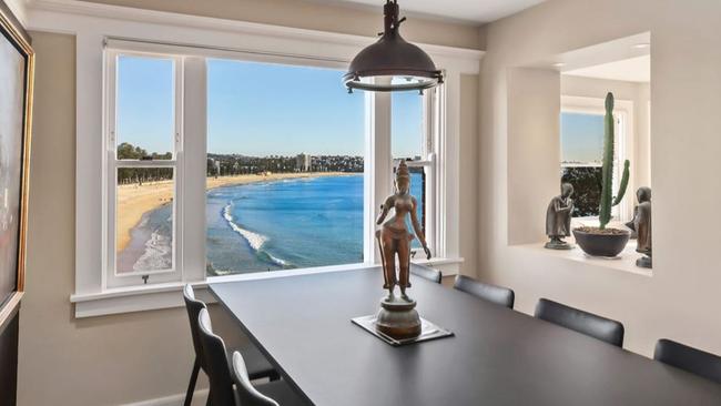 The unrivalled views from 7/129 Bower St, Manly.