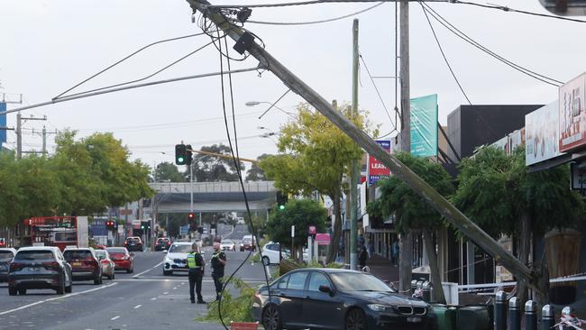 AusNet has alerted customers of delays in the compensation process from the recent storms Picture: David Crosling