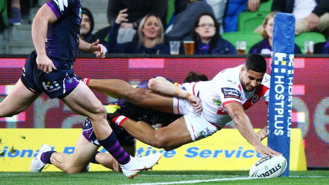 Nene Macdonald scored one of the tries of the season. Photo: Getty