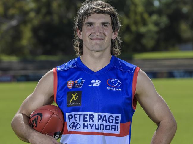 Aiden Grace left Glenorchy and signed with Central Districts for season 2021. Picture: Roy VanDerVegt