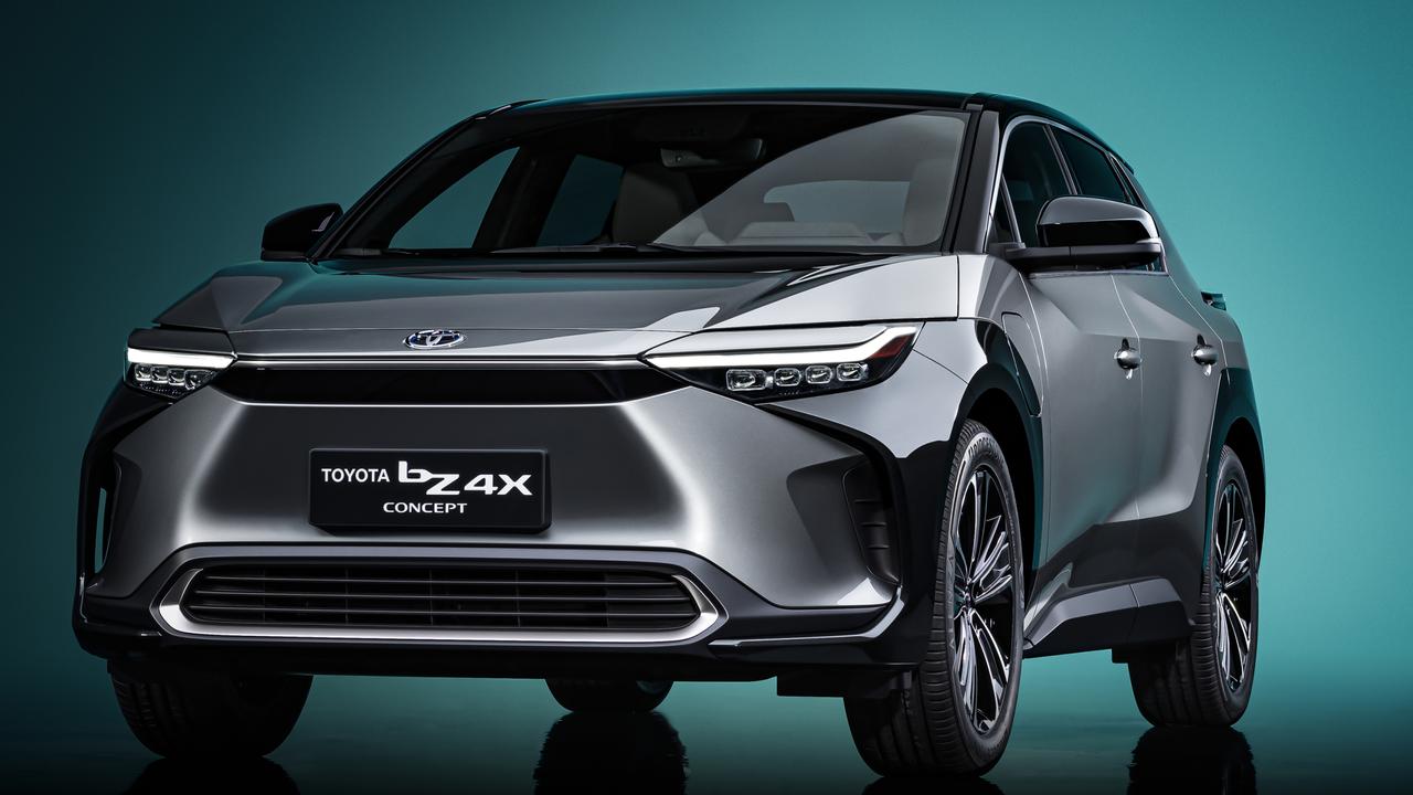 Toyota’s bZ4X concept is the prelude to an all-new EV bound for Australia. Picture: Supplied.