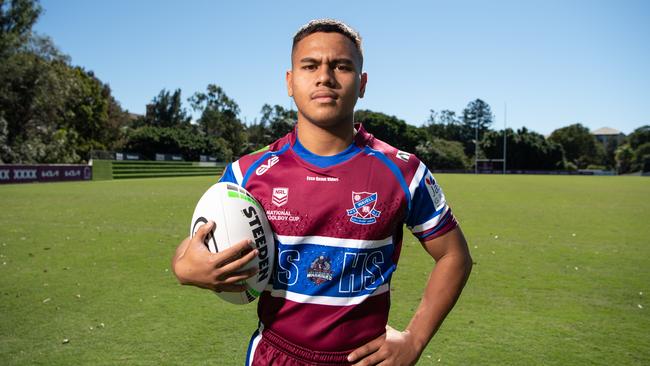 Tyrell Waaka-Rhind of Wavell SHS scored last night. PICTURE: Brad Fleet