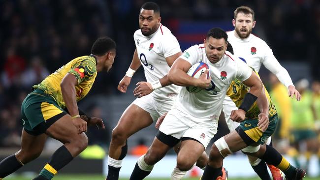 Ben Te'o played 16 rugby union Tests for England.