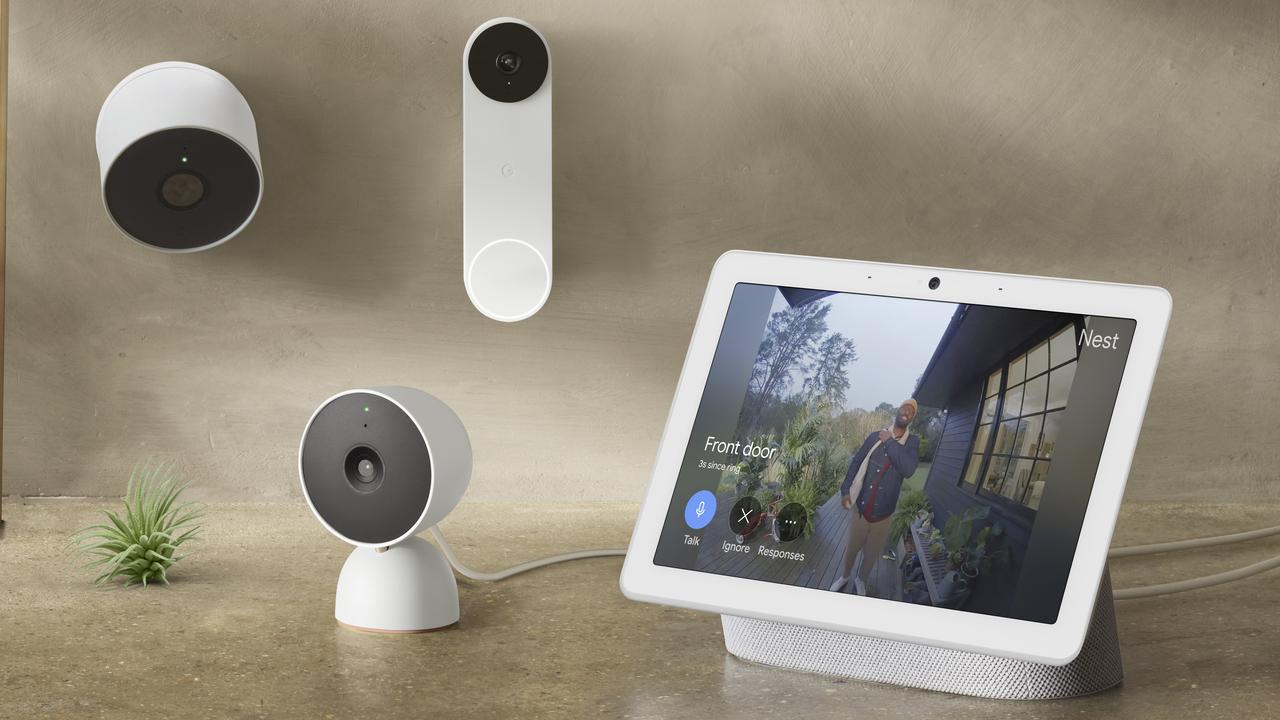 home security camera google home