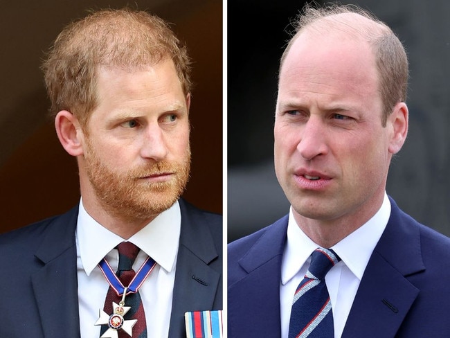 Prince Harry and Prince William.