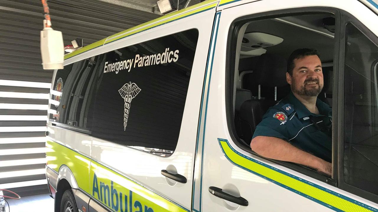 Michael Formica at Murgon Ambulance Station