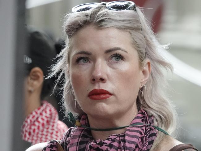 Clementine Ford helped to circulate the leaked names of hundreds of Jews – mainly academics and creatives – from a WhatsApp group. Picture: Valeriu Campan