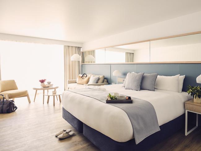 A bedroom in the newly refurbished Daydream Island