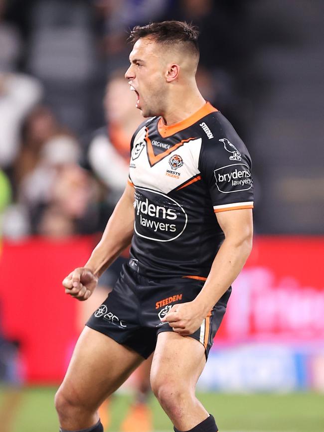 There’s no better feeling in footy. (Photo by Mark Kolbe/Getty Images)