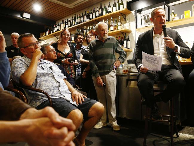 Inner West Mayor Darcy Byrne said he has been in discussions with Woolworths about the potential for them to redevelop their Balmain store with more parking. Picture: John Appleyard