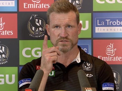 Nathan Buckley had something to say.