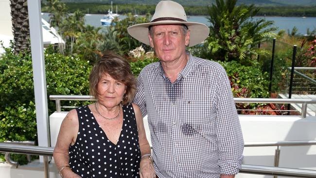 Co-owners of Paronella Park Judy and Mark Evans at Cairns ZOOM and Wildlife Dome. PICTURE: ANNA ROGERS