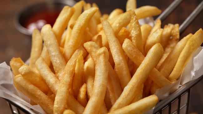 The study has some bad news for hot chip lovers. Picture: iStock