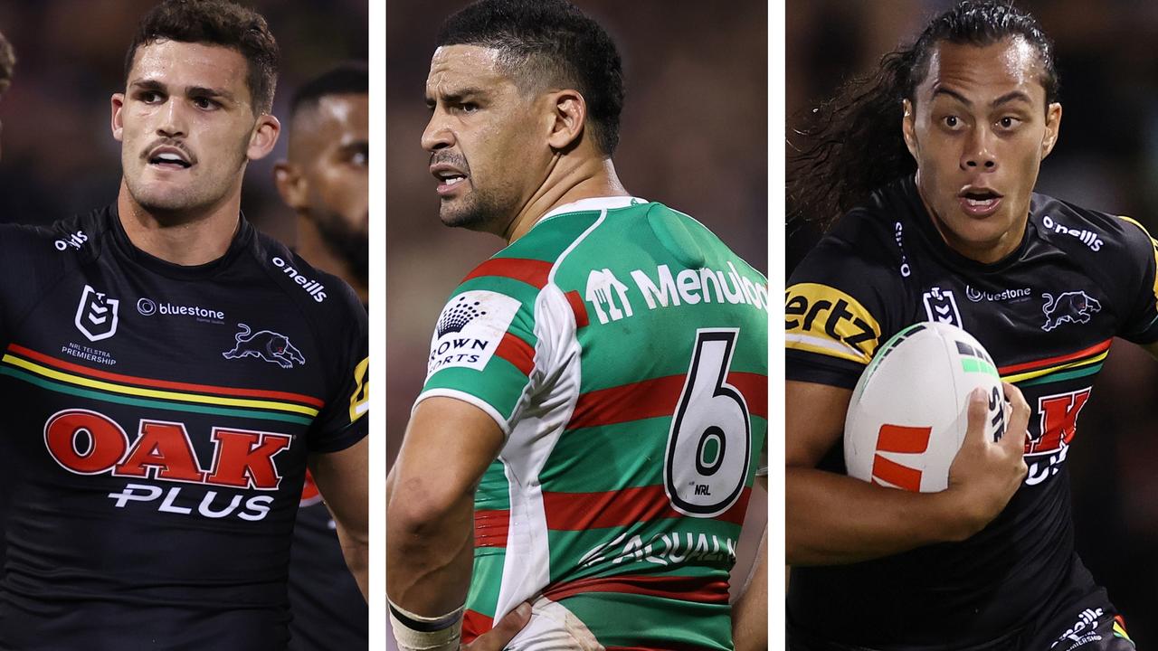 Nathan Cleary, Cody Walker and Jarome Luai.