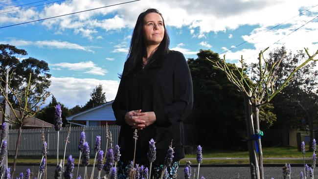 ‘We don’t know what we’re voting on’: Cella White in Melbourne yesterday. Picture: Aaron Francis