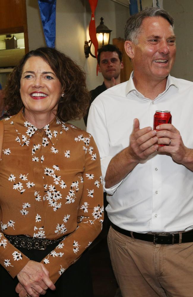 Libby Coker, pictured here with Deputy Prime Minister and Corio MP Richard Marles, has served two terms as the member for Corangamite. Picture: Mark Wilson.