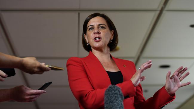 Queensland Leader of the Opposition Deb Frecklington (AAP Image/Dan Peled)