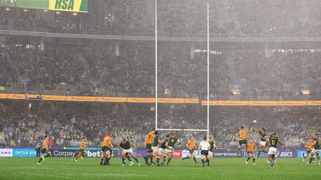 Perth’s Optus Stadium is a frontrunner for the opening match.